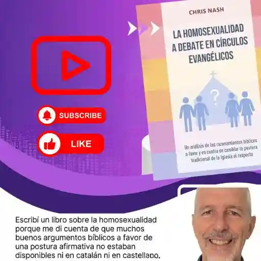 Presentación del libro sobre homosexualidad en las iglesias evangélicas por Chris Nash