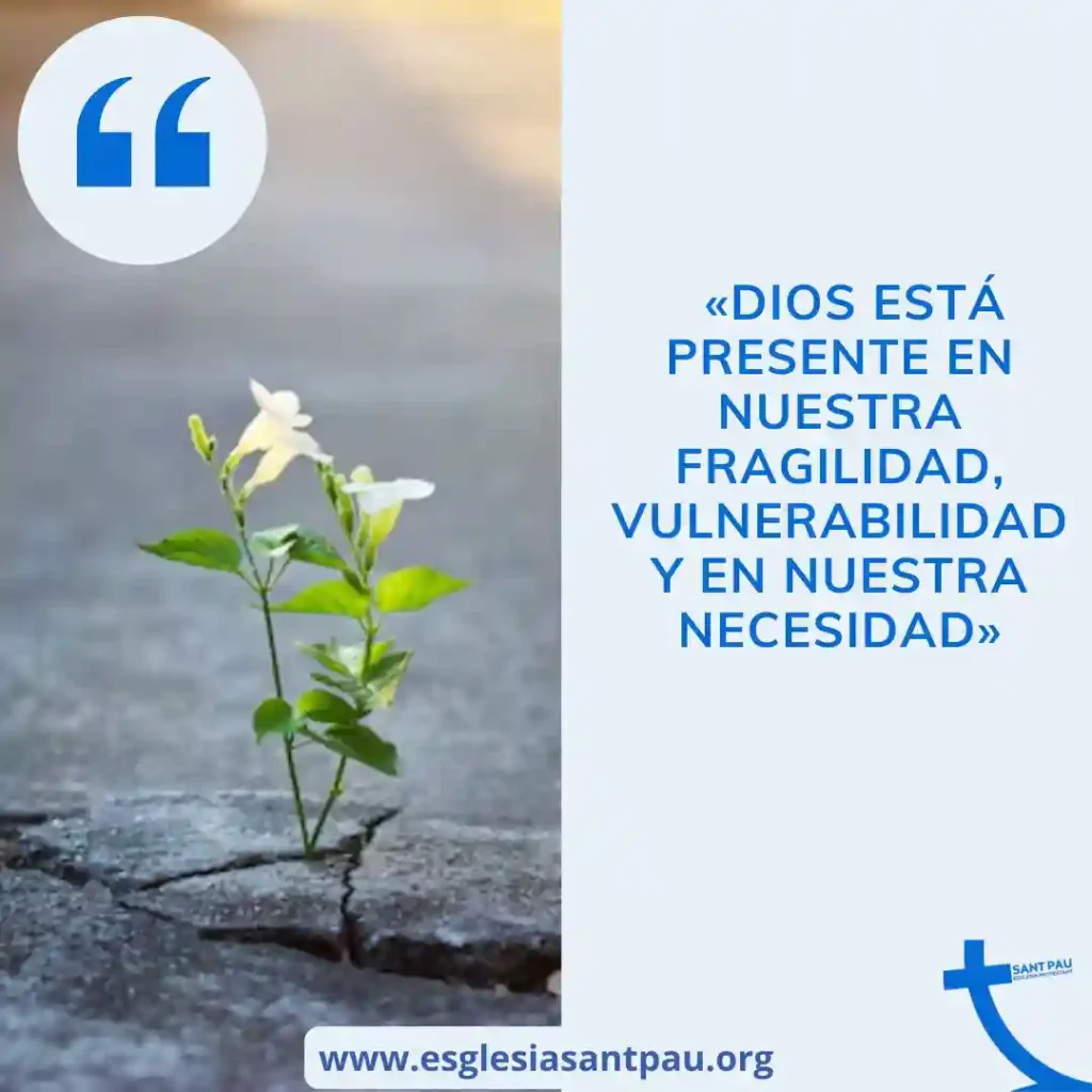Dios presente en nuestra fragilidad y necesidad