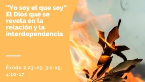 Yo soy el que soy Dios que se revela en la relación