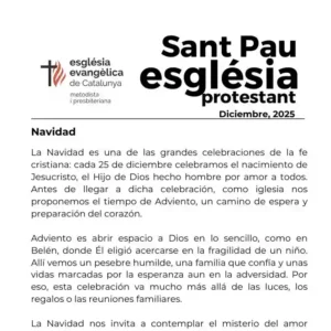 Navidad en la sencillez