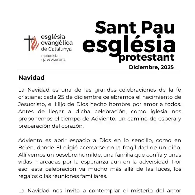 Navidad en la sencillez