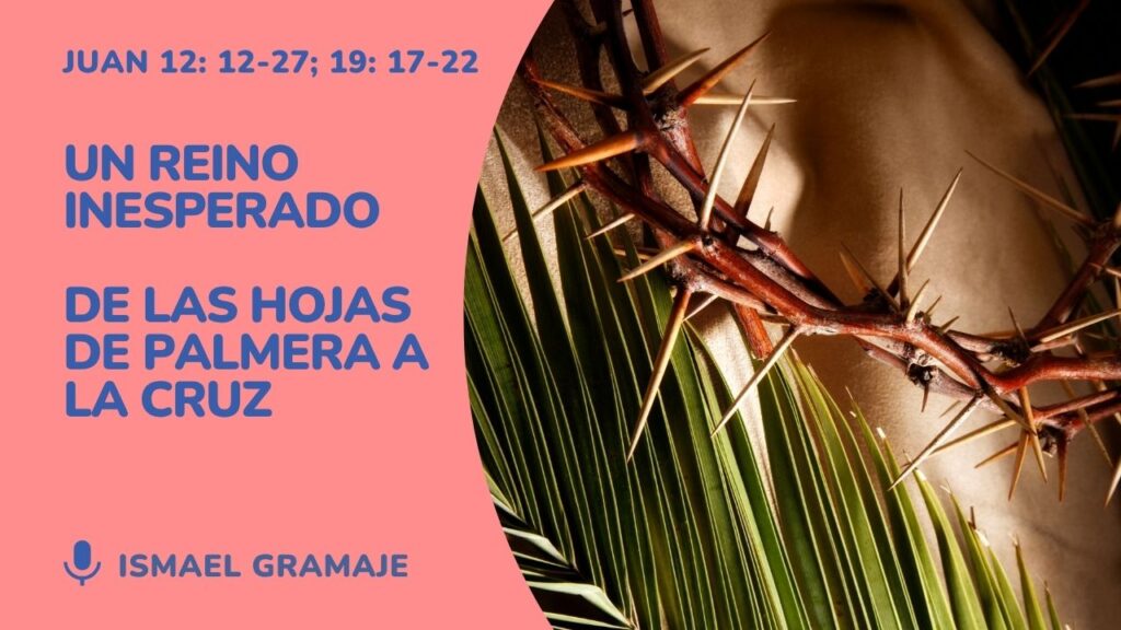 Un reino inesperado, contraste entre las hojas de palmera y la cruz