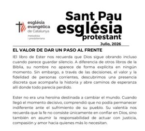 El Valor de dar un paso al frente