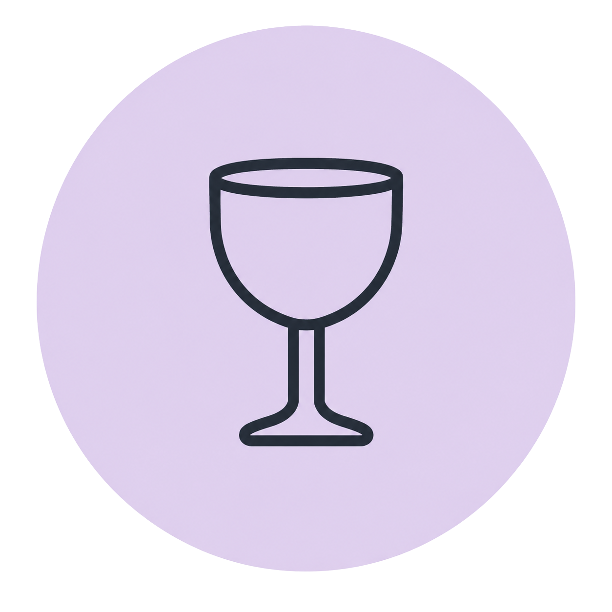 Calze, símbol del Sopar del Senyor